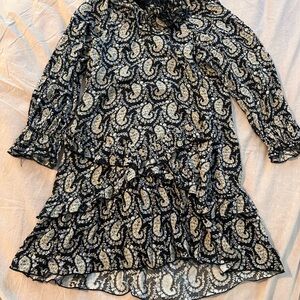 Zara girls Paisley Print Dress